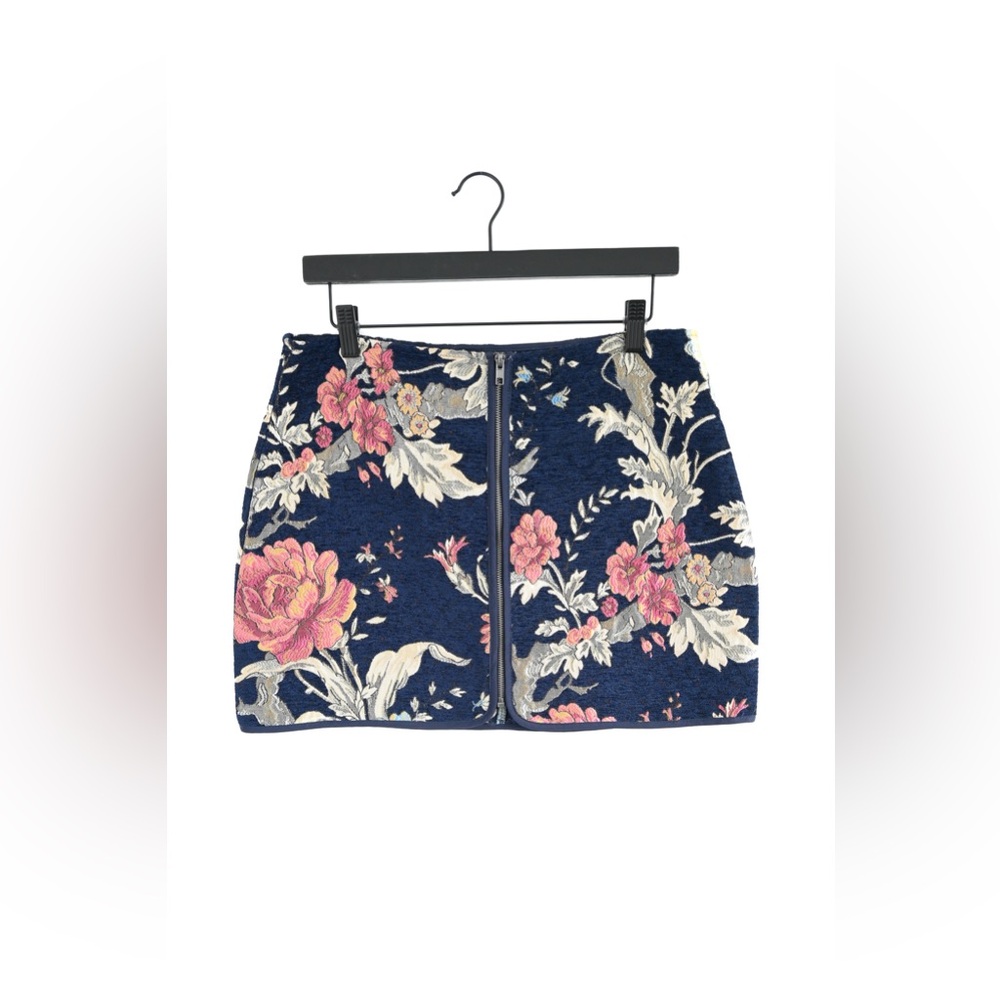 Jack by BB Dakota Floral Embroidered Skirt